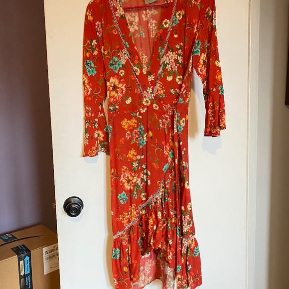 Farm Rio Kenzie Wrap Dress - Picture 2 of 7
